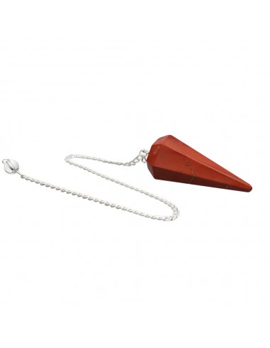 Red Jasper Faceted Pendulum (FAC29)