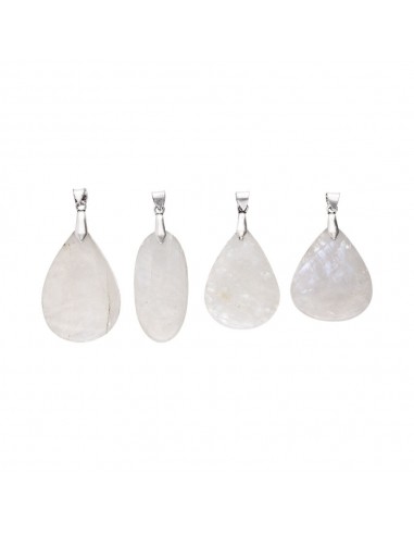 Pendentif cabochon en pierre de lune