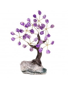 Mini-arbre d'améthyste avec...