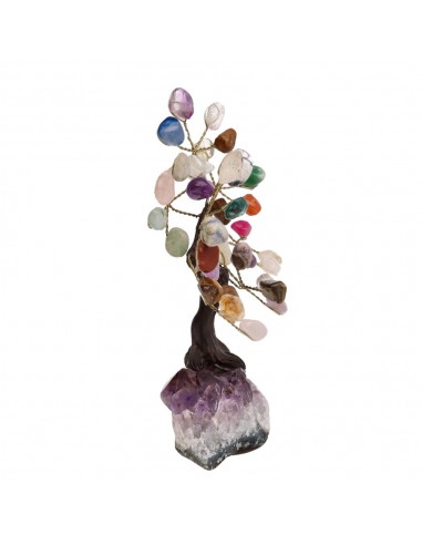Mini Mineral Mix Tree with Amethyst...