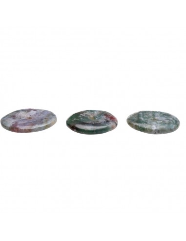 Large Agate Moss Agate Donut Quality A