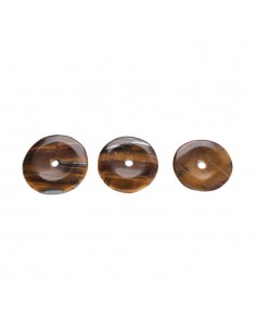 Large Tiger Eye Donut... 2