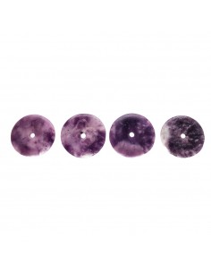 Large Lepidolite Mica Donut... 2