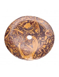 Large Fossil Jasper Donut...