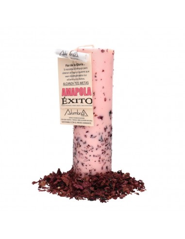 Poppy Success Ritual Candle