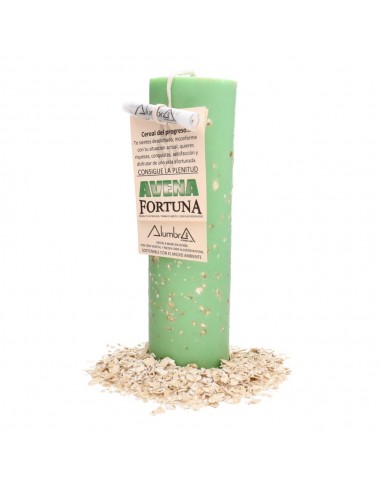 Fortuna Ritual Candle with Oats