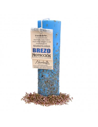 Protection Ritual Candle with Berzo