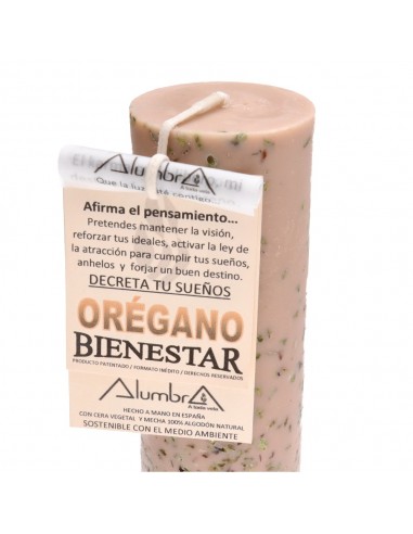 Vela Wellness Ritual com Oregãos