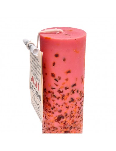 Erotic Ritual Candle with Chili Peppers