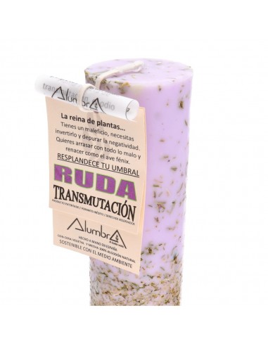 Transmutation Ritual Candle with Rue