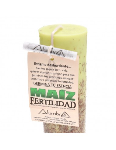 Bougie rituelle de fertilité en maïs
