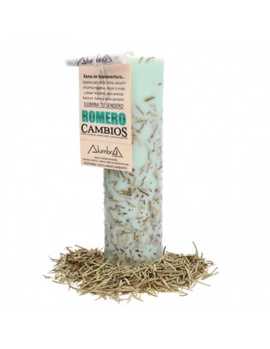 Ritual Candle Changes with Rosemary