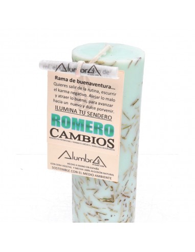 Ritual Candle Changes with Rosemary