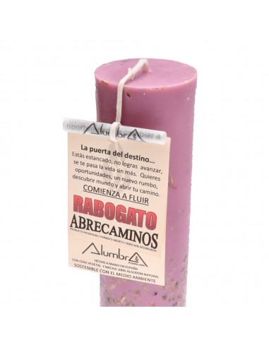 Vela Artesanal con Rabogato -...