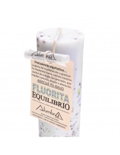 Vela Artesanal con Fluorita... 2
