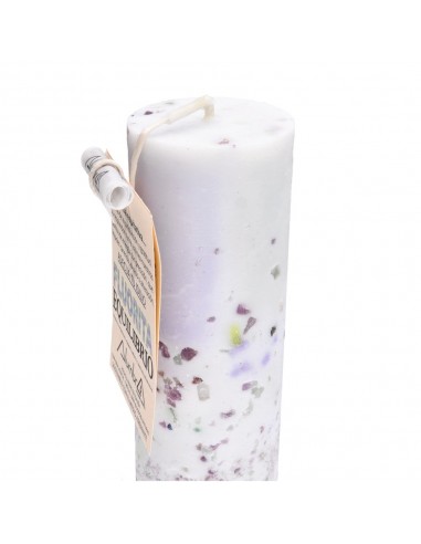 Balancing Ritual Candle with Fluorite