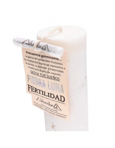 Fertility Ritual Candle with Moonstone