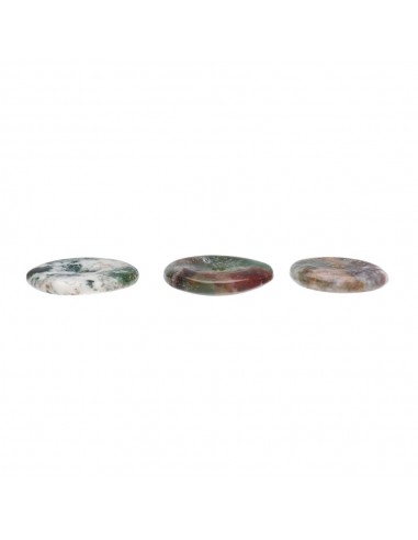 Medium Agate Moss Agate Donut Quality A