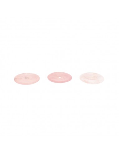 Donut médio de quartzo rosa Qualidade A