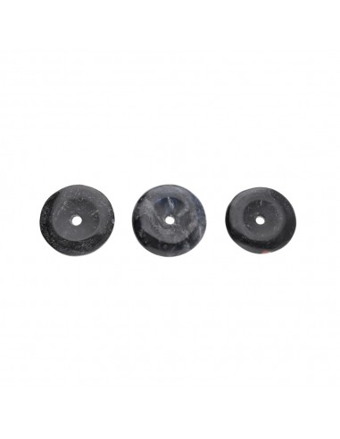 Medium Black Jasper Donut Quality A