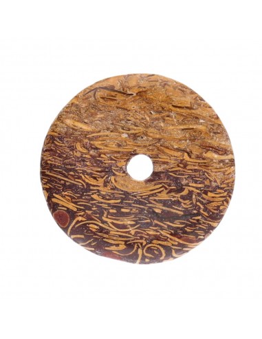 Medium Fossil Jasper Donut Quality A