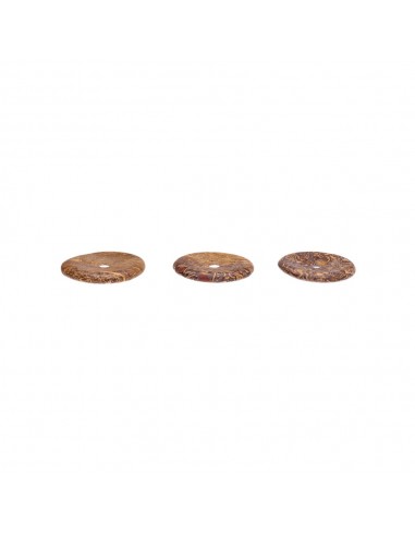 Medium Fossil Jasper Donut Quality A