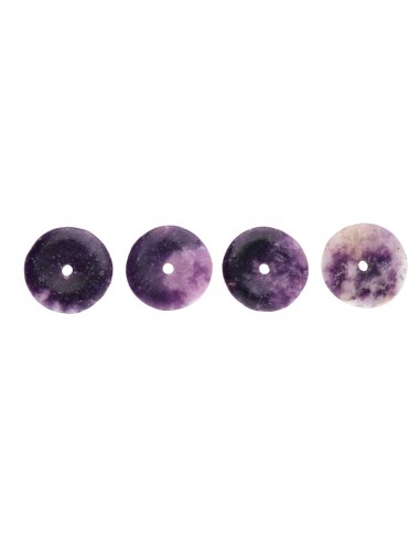 Medium Lepidolite Mica Donut Quality A