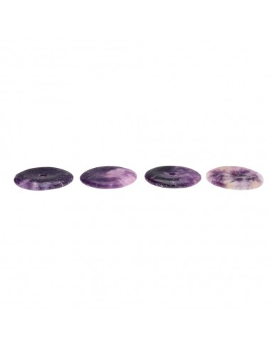 Medium Lepidolite Mica Donut Quality A