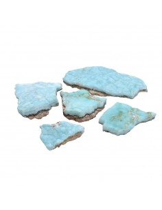 Aragonite azul em bruto 2