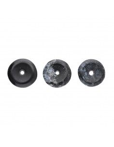 Small Black Jasper Donut... 2