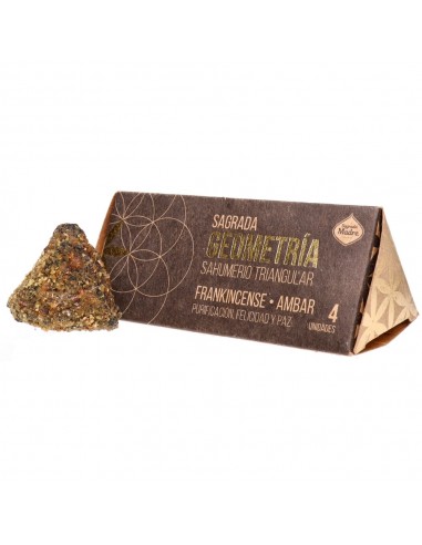Amber Triangular Incense - Sacred Mother