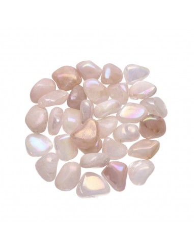 Aqua Aura Ródio Rosa 3x2cm