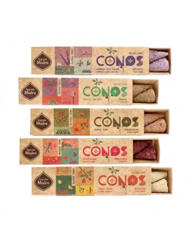 Cones de Sândalo e Prímula - Mãe Sagrada