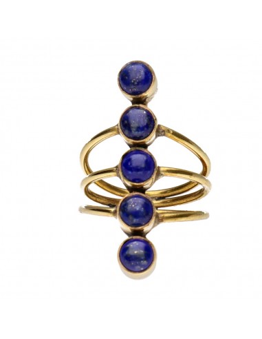 Anillo de Bronce con Mineral...