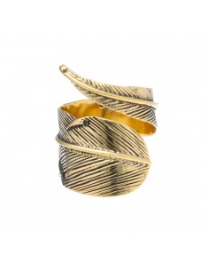 Adjustable Feather Bronze...