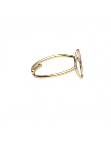 Anel de Bronze Oval -17-