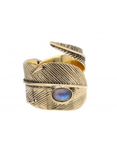 Adjustable Bronze Feather...