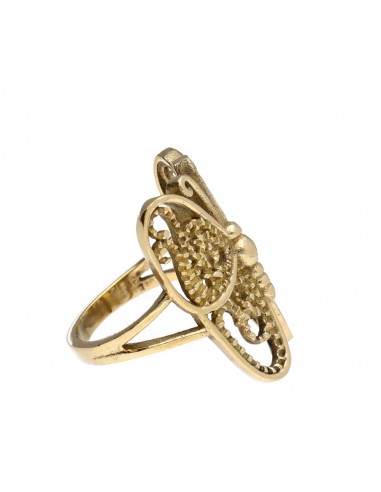 Bague papillon en bronze -2-