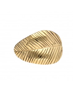 Bronze Leaf Ring -8- 2