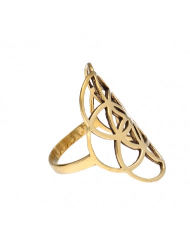 Anillo de Bronce Flor de la Vida -7-