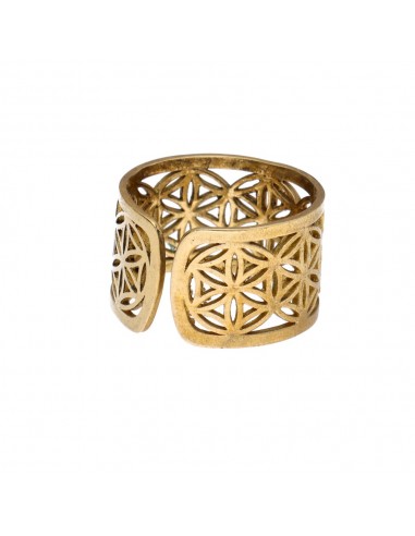 Anillo de Bronce Flor de la Vida -10-