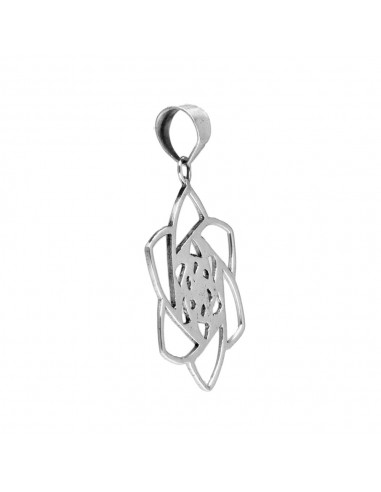 Pendentif plaqué argent -C26-