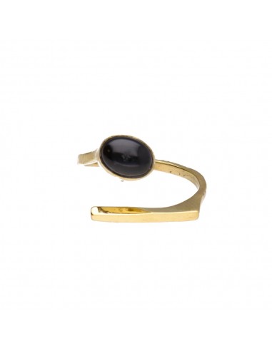 Bronze Ring with Mineral -18-