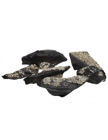 Pyrite avec charbon