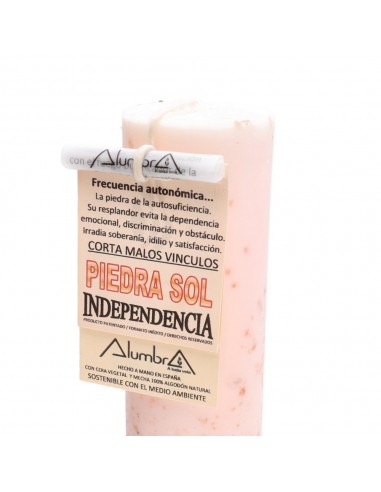 Independence Ritual Candle with Sun...