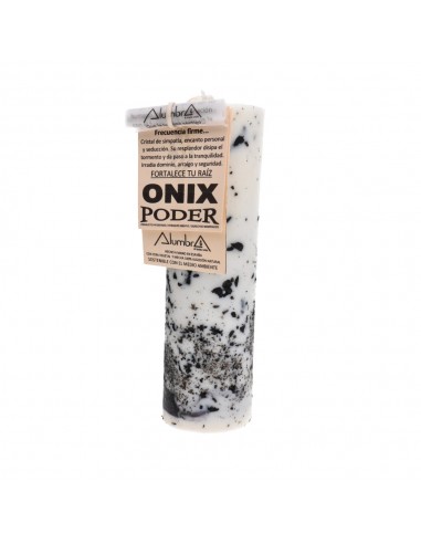 Ritual Power Candle with Onyx