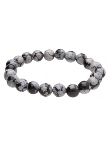 Bracelet d'obsidienne du Nevada 8mm
