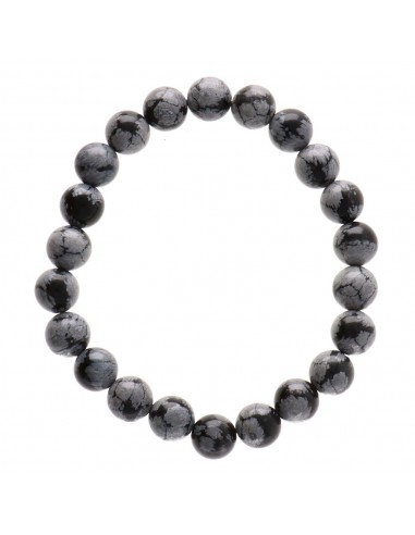 Bracelet d'obsidienne du Nevada 8mm
