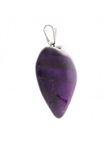 Pendentif cœur en améthyste Extra
