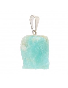 Pendentif en amazonite brute 2
